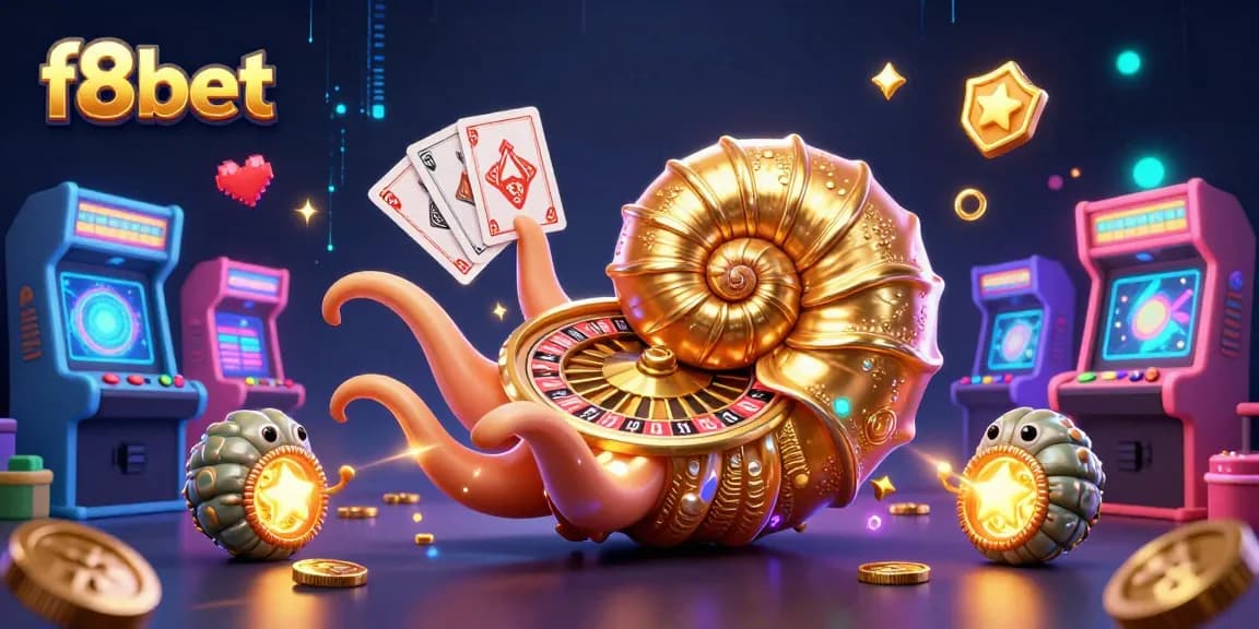 Take a chance with f8bet at our vibrant casino, filled with winning cards and golden game elements.