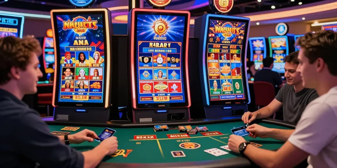 Players enjoying immersive games at casinos that accept credit cards in a vibrant online gaming atmosphere.