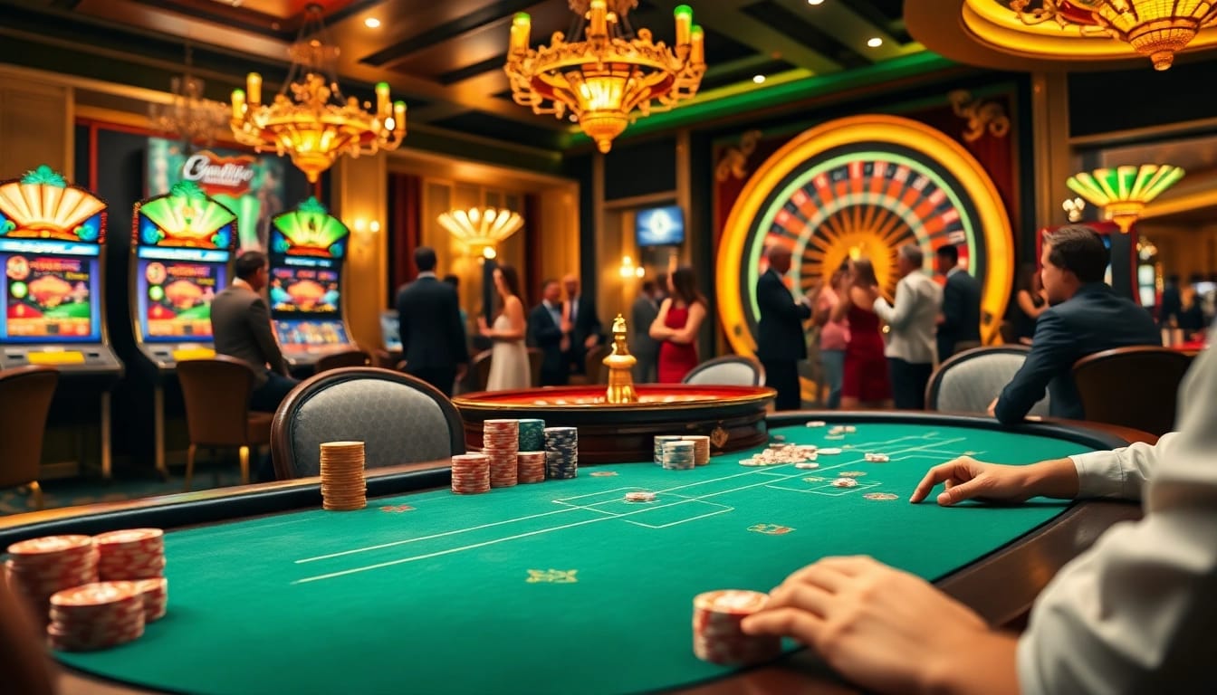 Slot machines and poker chips in a high-stakes casino environment about digital mindset relevance.