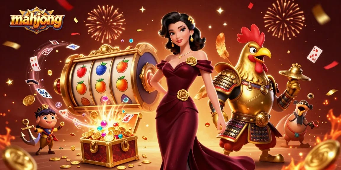 Win big in mahjong with thrilling slot reels and vibrant game elements!