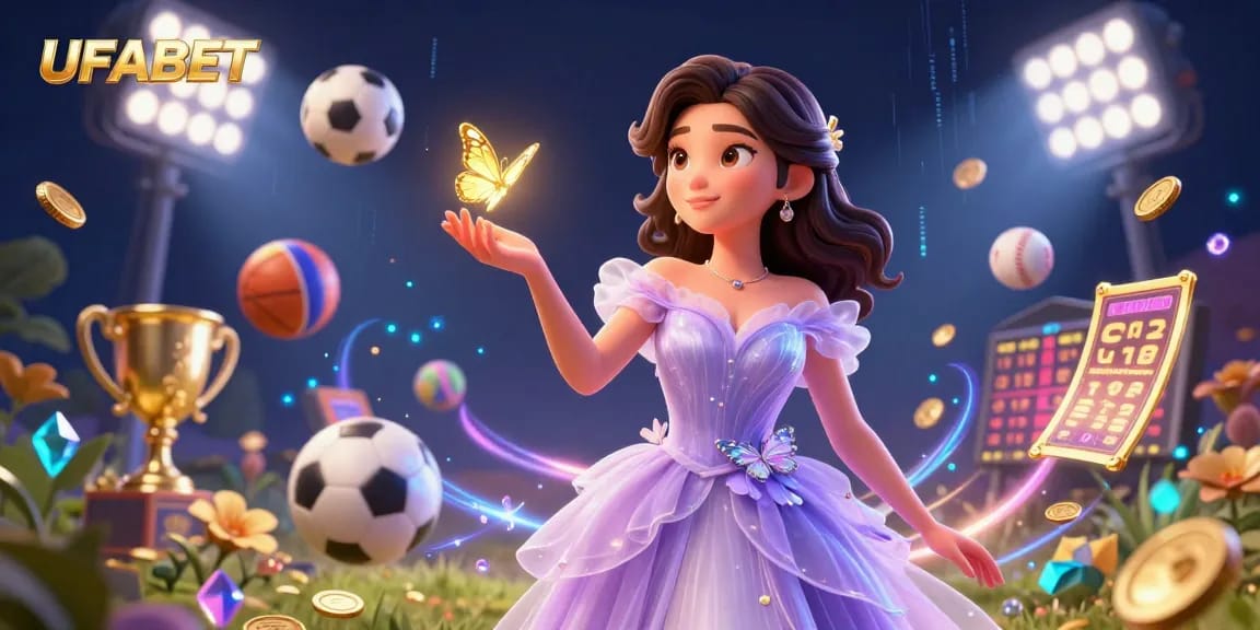 Bet on UFABET with thrilling sports betting visuals, showcasing dynamic gameplay and vibrant details.