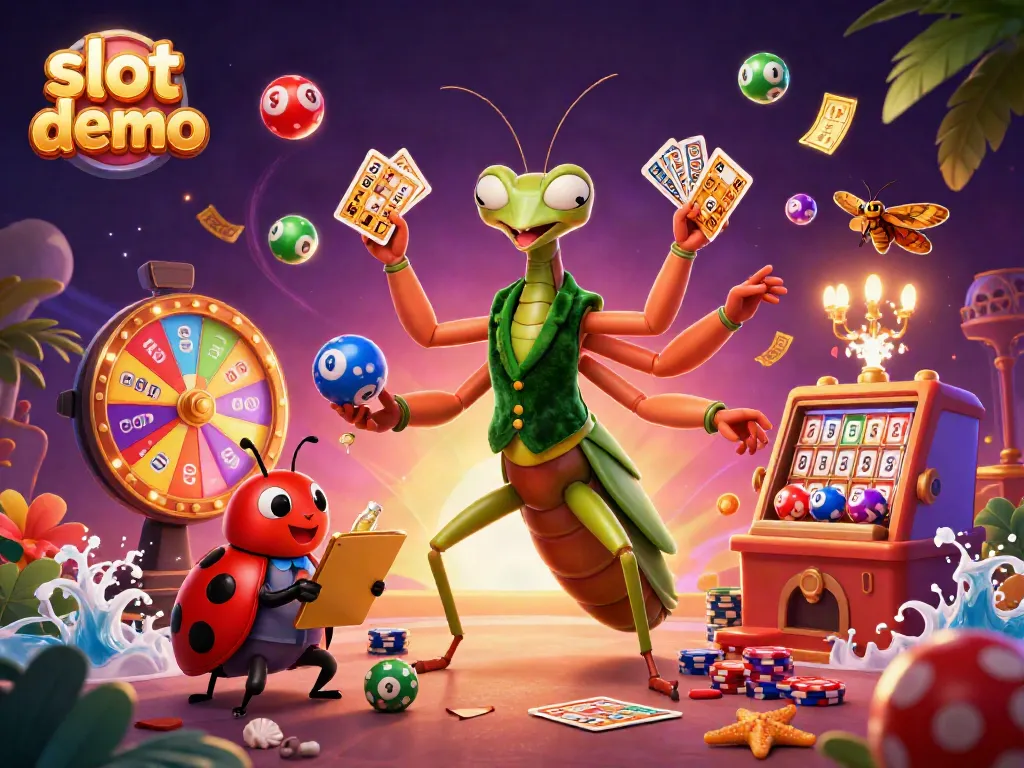 Mencoba slot demo dengan karakter menarik dan elemen permainan yang dinamis.