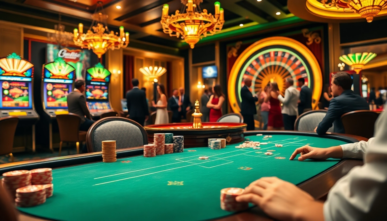 Slot machines and poker chips in a high-stakes casino environment about digital mindset relevance.