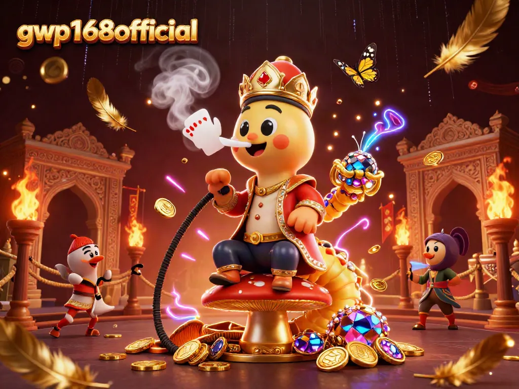 GWP168official mempersembahkan ilustrasi mewah dari permainan slot dengan karakter unik.