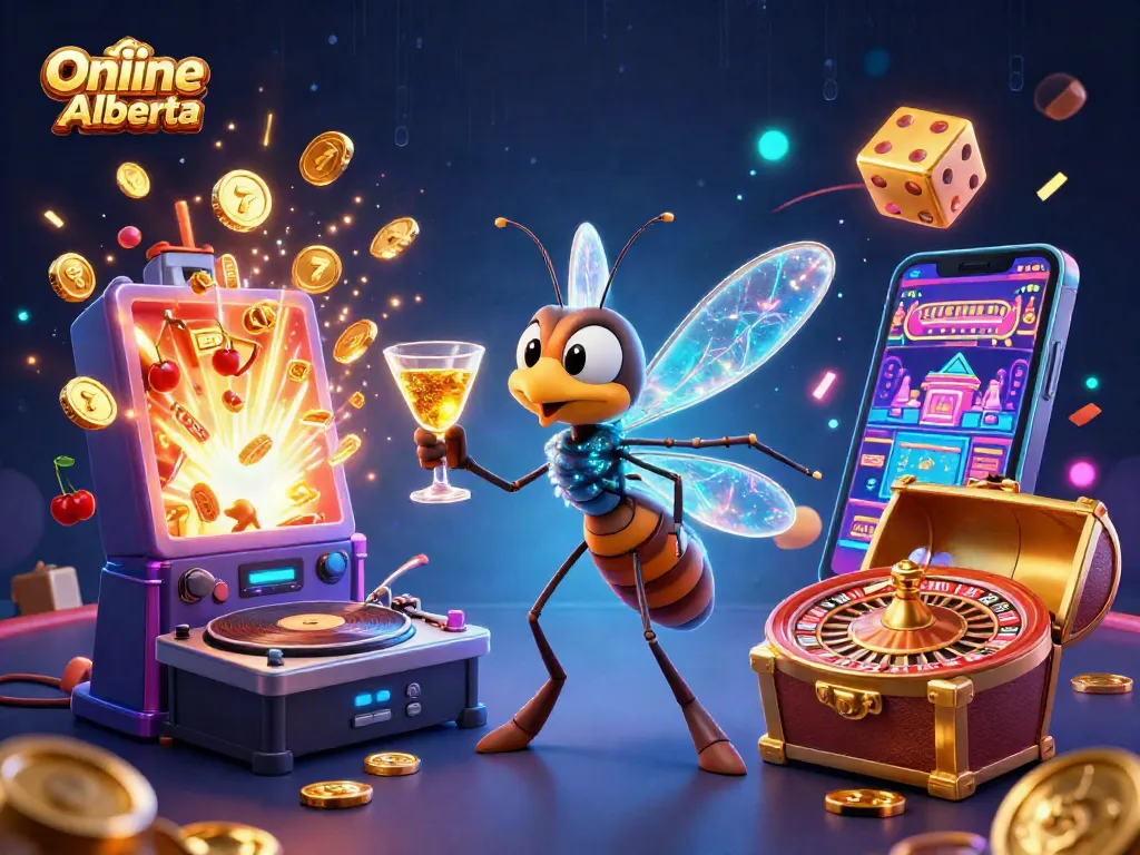 Experience thrilling gameplay at Online Casino Alberta featuring vibrant 3D characters and dynamic gaming elements.