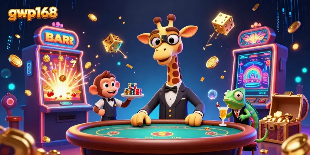 GWP168 menawarkan pengalaman kasino seru dengan jackpot slot dan karakter unik.