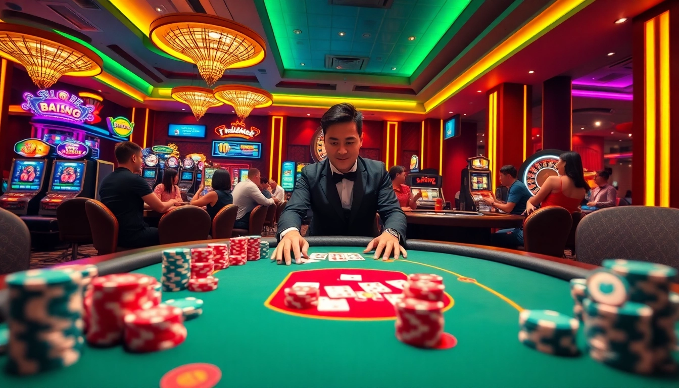 Players celebrate their wins at LC88, the premier online casino at https://lc88pro.com/, showcasing vibrant gaming action.