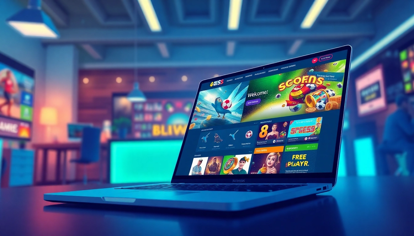 Engaging illustration of the 8s online betting platform showcasing diverse gaming options.