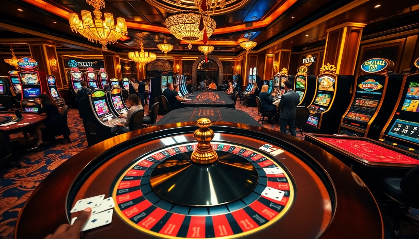 Experience the thrill of idnslot gaming with vibrant slot machines and casino excitement.