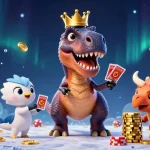 Play exciting lottery games on Raja Game with unique characters and vibrant casino elements.