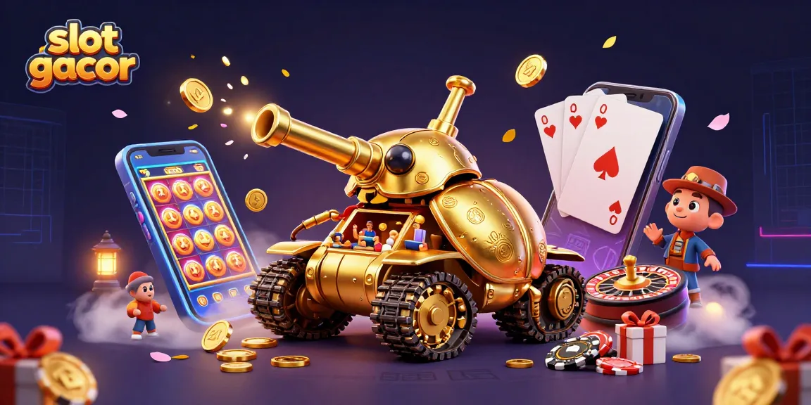 Slot gacor menjadi lebih menarik dengan tank keledai emas yang memiliki kasino mini di dalamnya.