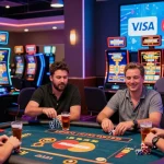 Exciting scene at credit card casinos showcasing players enjoying games and bonuses at https://crownwoods.org.uk.