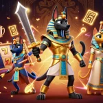 Engage with tài xỉu go88 through an exciting ancient Egyptian-themed casino scene.