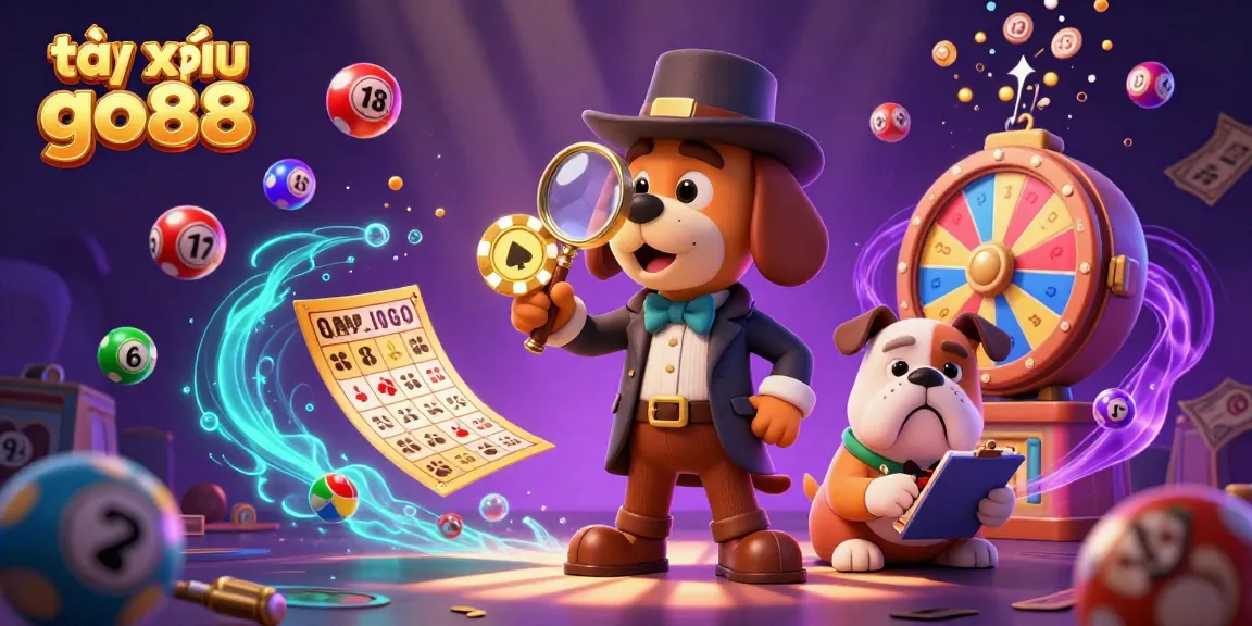 Join the thrilling action of tài xỉu go88 as the detective uncovers hidden treasures in this vibrant casino scene.
