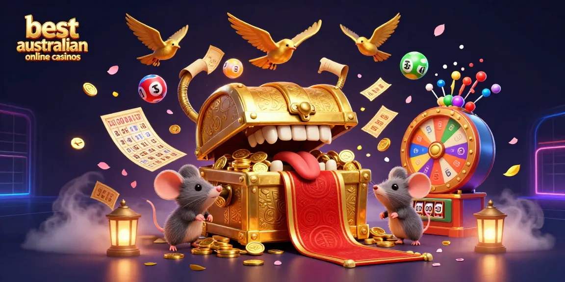 Engage with the best australian online casinos featuring vibrant lottery elements and adventure themes.