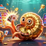 Experience the thrill of jackpots at jackpotjill with a vibrant underwater casino scene.