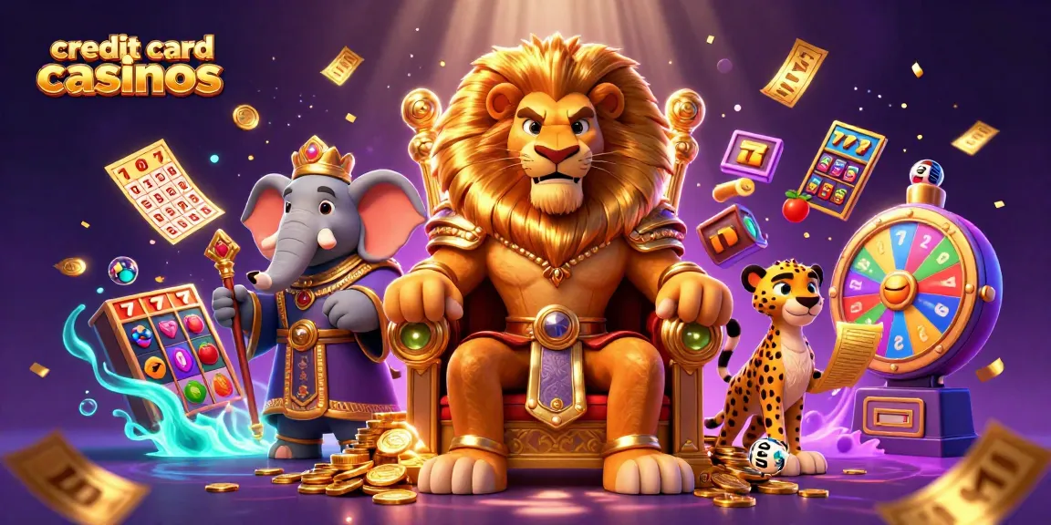 Experience thrilling gameplay at credit card casinos with exciting games and vibrant characters.
